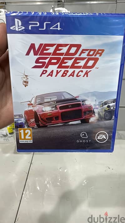 Cd ps4 need for speed pay back original & good price