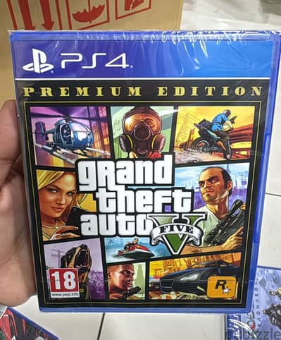 Ps4 cd Gta 5