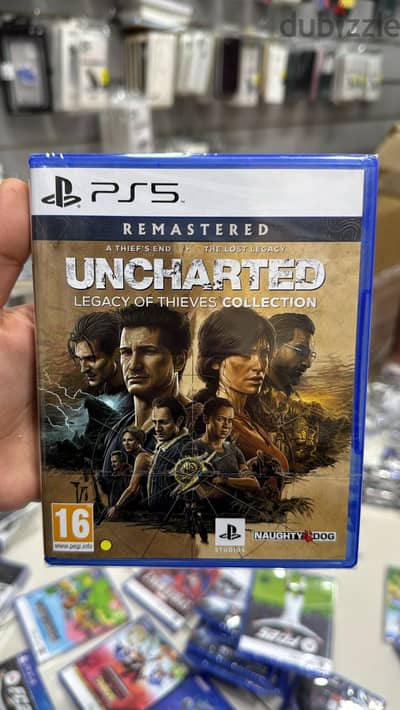 Cd ps5 uncharted legacy of the thieves collection exclusive & new pri