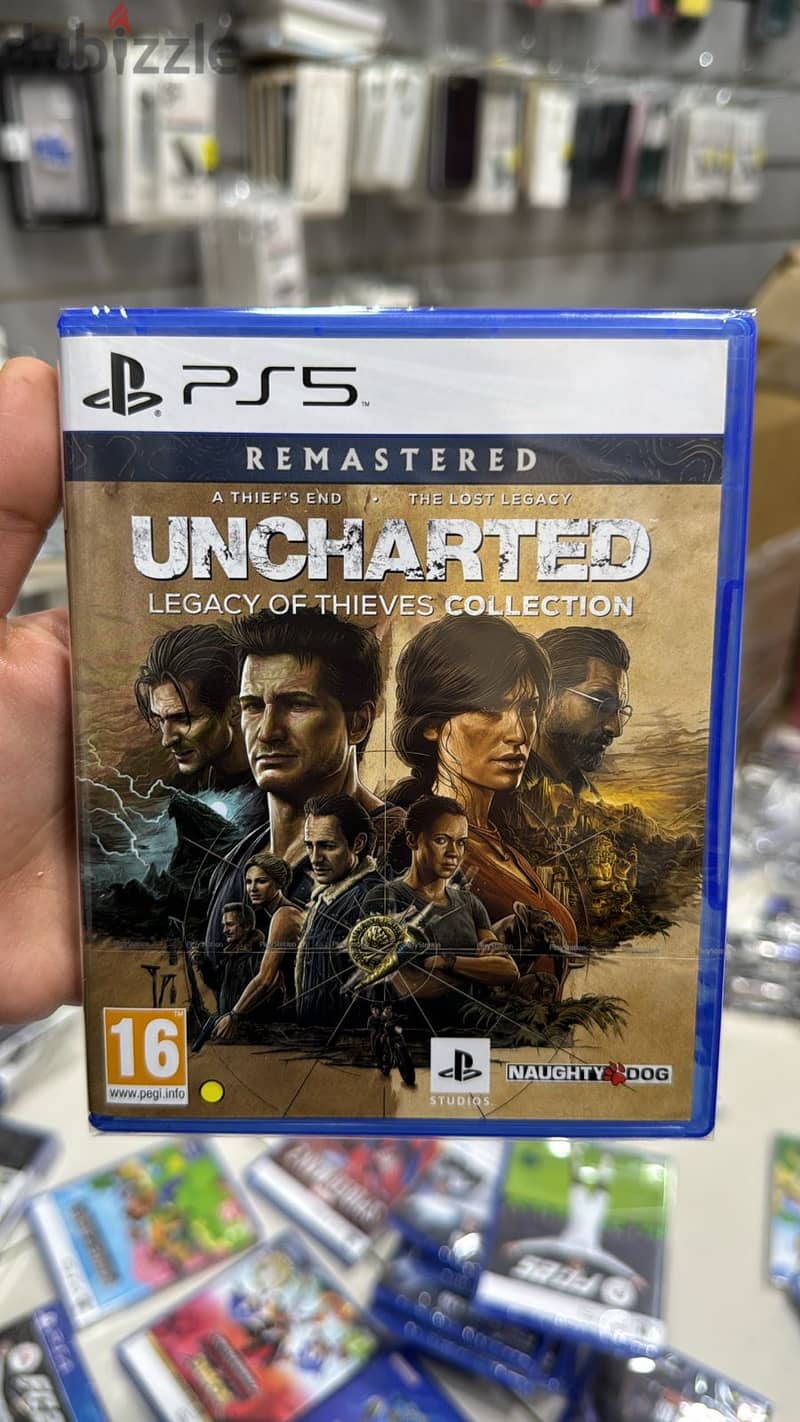 Cd ps5 uncharted legacy of the thieves collection 0