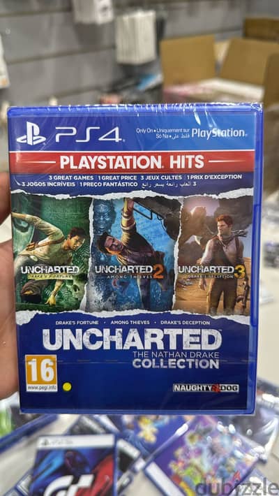 Cd ps4 uncharted the nathan drake collection