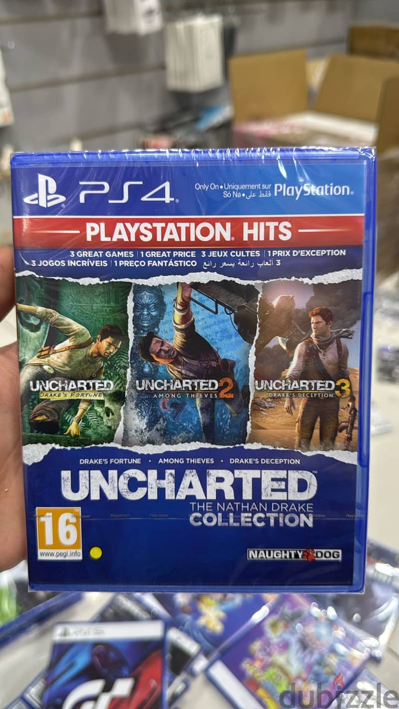 Cd ps4 uncharted the nathan drake collection 0