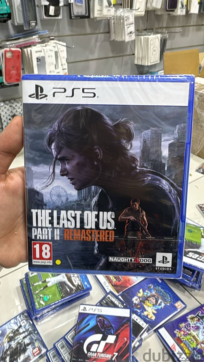 Cd ps5 the last of us part II Remastered amazing & original price 0