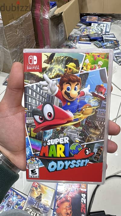 Nintendo switch game super mario odyssey great & original offer