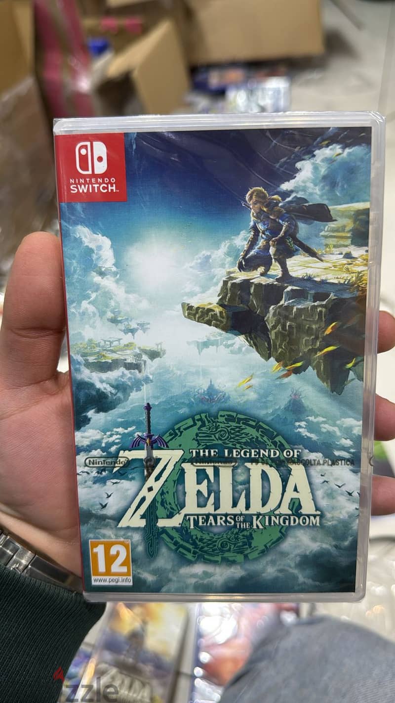 Nintendo switch game zelda tears of the kingdom 0