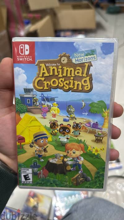 NINTENDO SWITCH GAME ANIMAL CROSSING