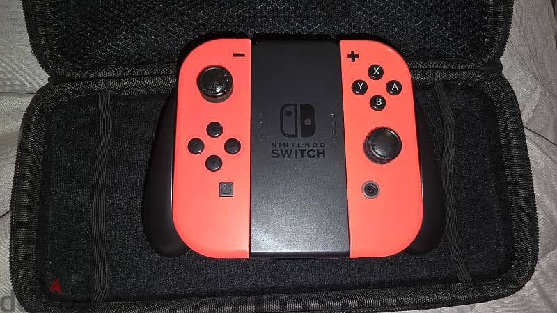 nintendo switch with games 1