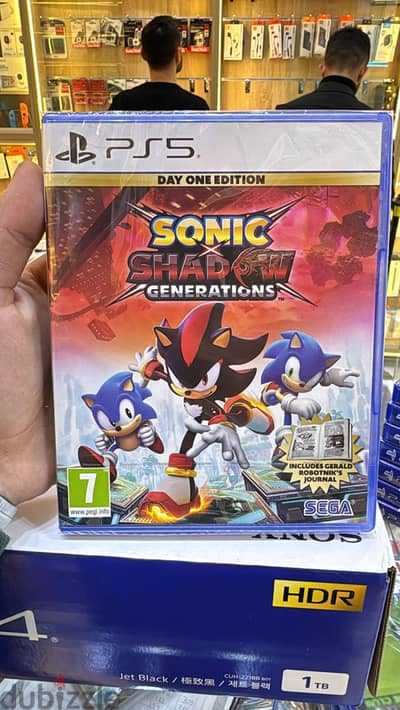 Cd ps5 sonic x shadow generations exclusive & good price