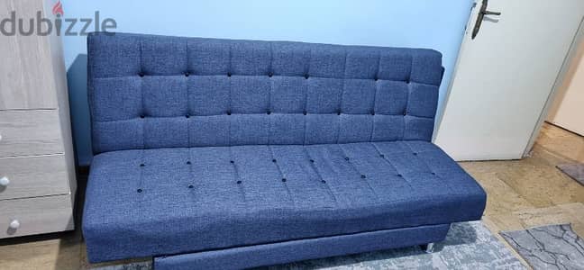 Used Couch - Blue 180x70cm - Great condition