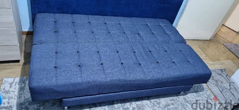 Used Couch - Blue 180x70cm - Great condition 2