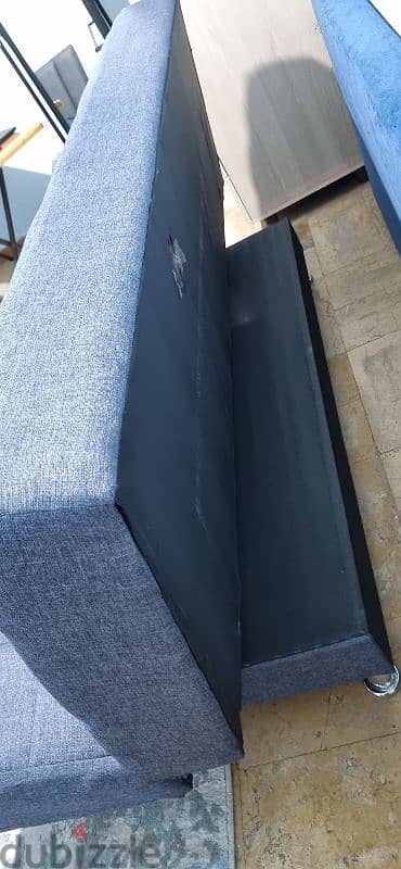 Used Couch - Blue 180x70cm - Great condition 3