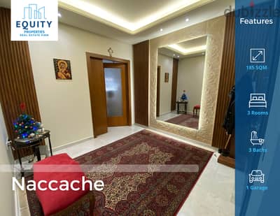 185 SQM Apartment With Solar System For Sale In Naccache #JM135520