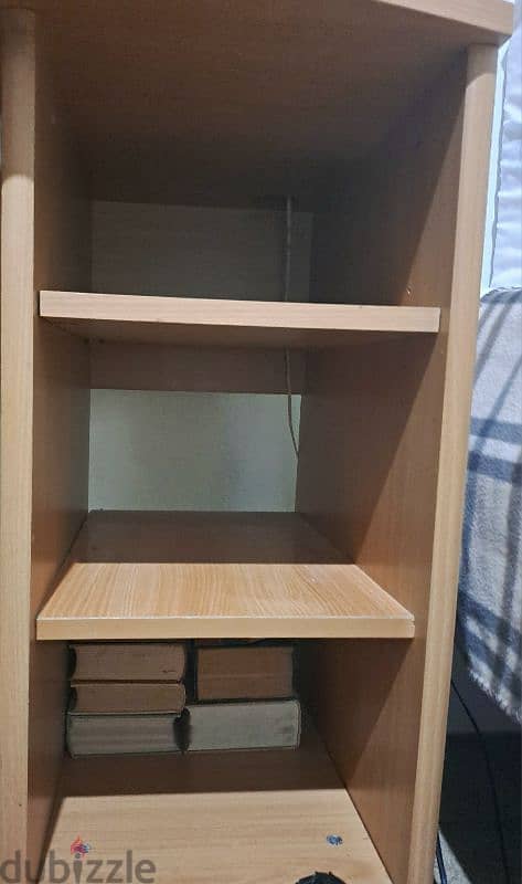 Desk with shelves and drawers, 2 meters high 4