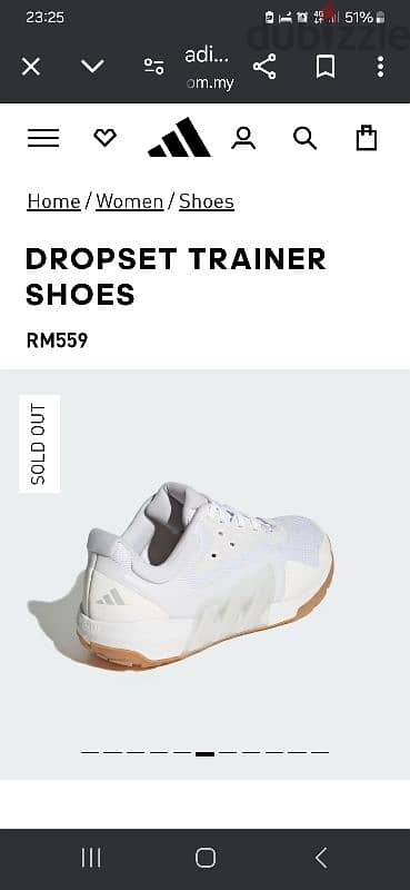 adidas dropset trainer women 8