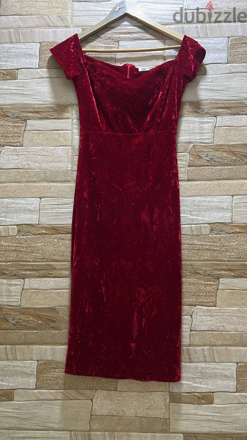 dress velour 0