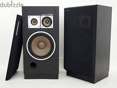 vintage large speakers from pioneer made in japan  1978 very clean