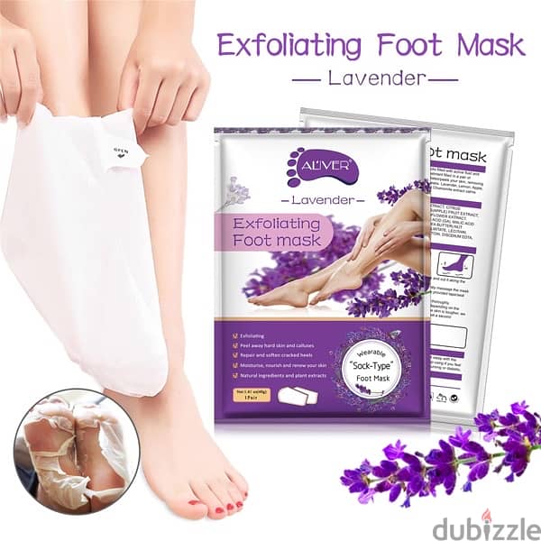 exafolating foot mask 0