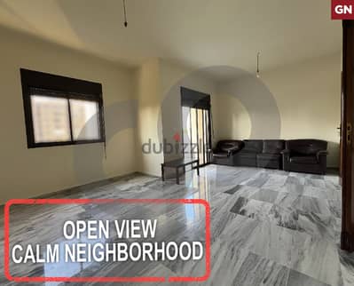 Open View-Calm Neighborhood- Zalka, Metn/زلقا, متن REF#GN116819