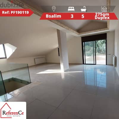 Prime Duplex with terrace in Bsalim   دوبلكس جميل + تراس في بصاليم