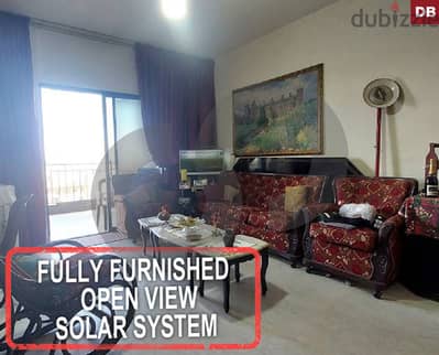 FULLY FURNISHED-OPEN VIEW-SOLAR SYSTEM-Jdeideh/جديده REF#DB116821