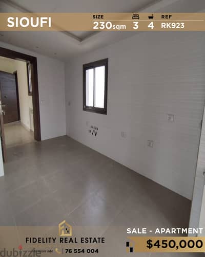 Apartment for sale in Achrafieh Sioufi RK923