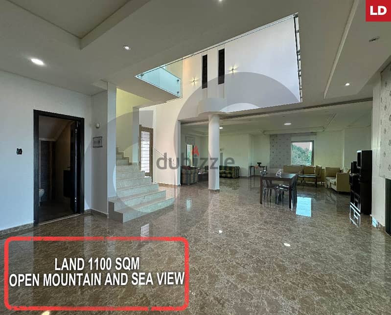 Villa, sea view, aley, ain anoub/عين عنوب REF#LD116824 0