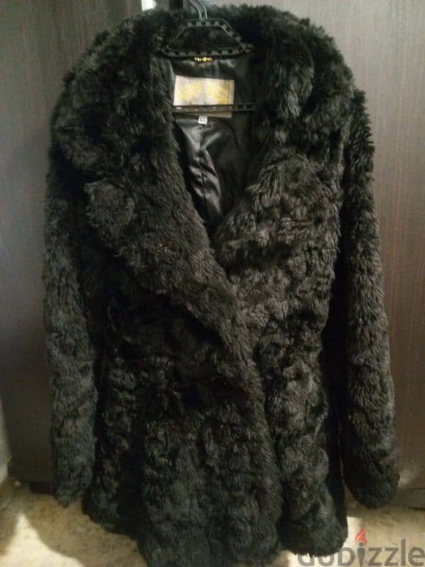 fur semi coat 0