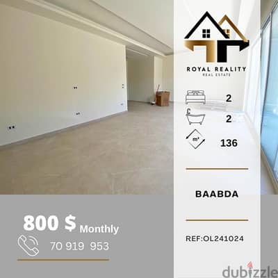 apartments for rent in baabda