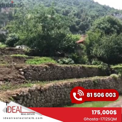 1712 sqm Land for sale in Ghosta REF#CD1123