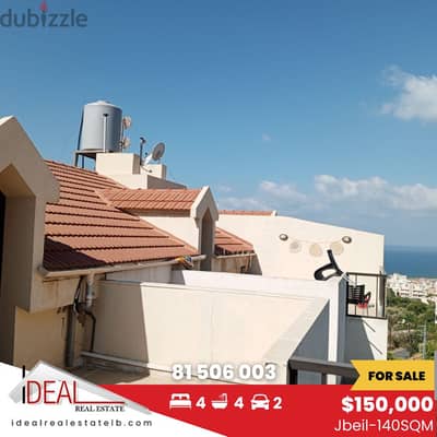 140 sqm duplex Apartment for sale in Jbeill REF#JH17370