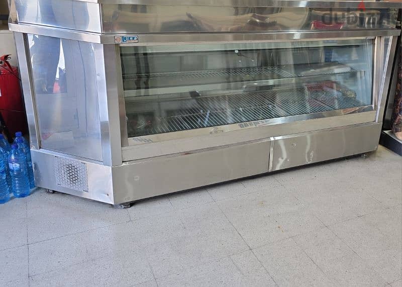 stainless steel commercial fridge 3 doors 0