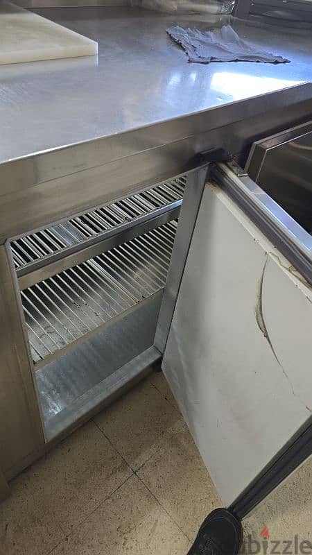 stainless steel commercial fridge 3 doors 7