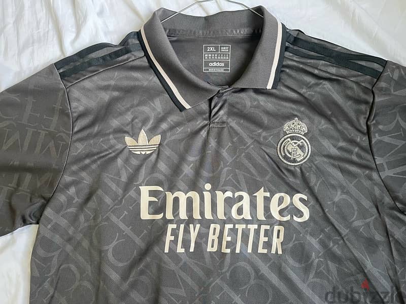 Real Madrid away kit 24/25 high quality RMCF definition adidas 0