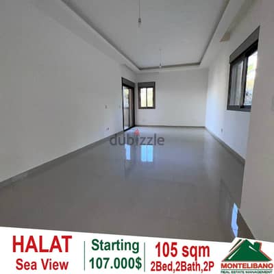 3 years installment plz apartment for sale in Halat!!