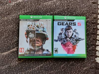 Call of duty black ops cold war and gears 5