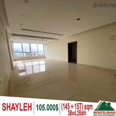 145 sqm apartment for sale in Shayle!!