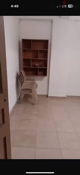 50m One Bedroom semi furnished apartment+10m terrace achrafieh rizk