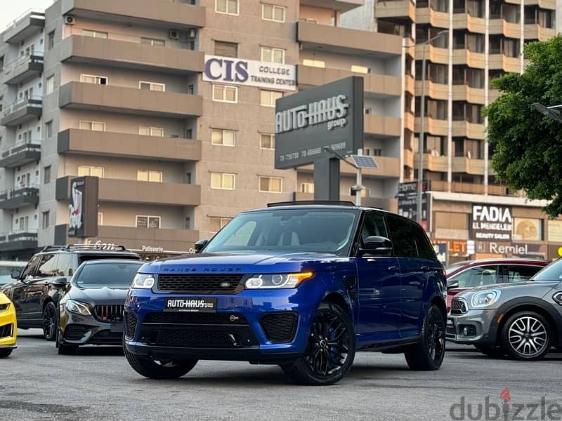 2015 RANGE ROVER SVR Carbon Edition CLEAN CARFAX With Only 55k Miles 0