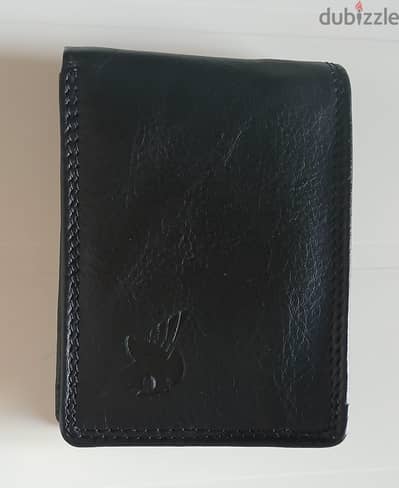 New Leather Men Wallet (Black)