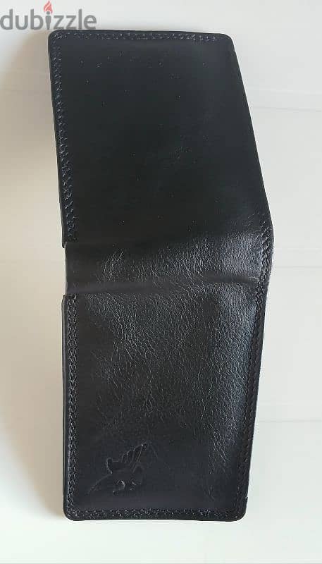 New Leather Men Wallet (Black) 3