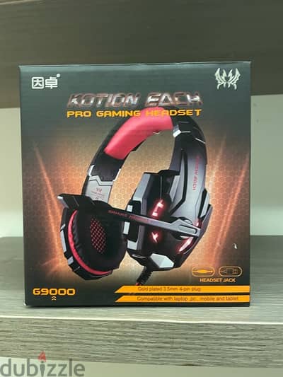 very nice headset for gamers and brand new