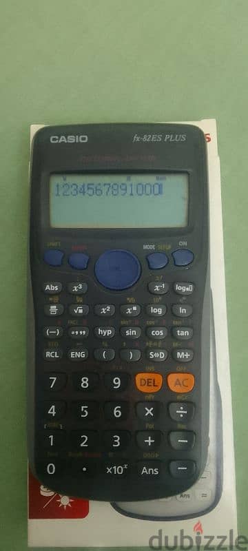 Used scientific calculator "Casio fx 82ES PLUS".