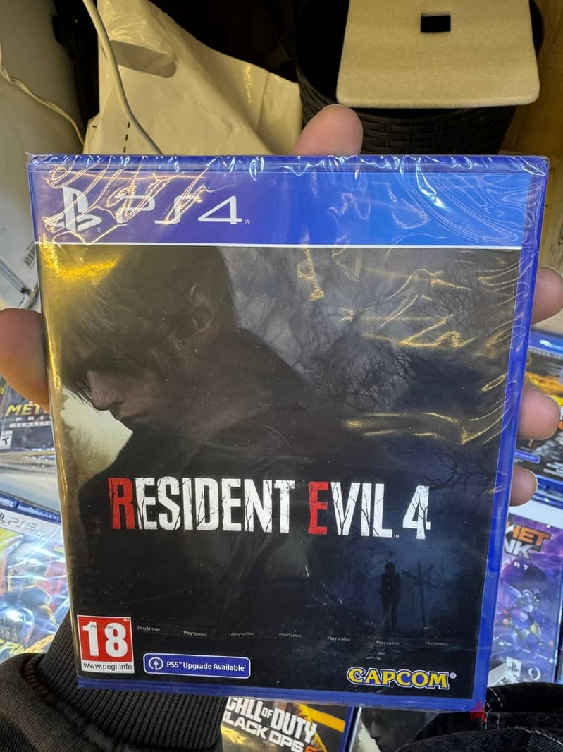 Cd ps4 resident evil 4 original & new price 0