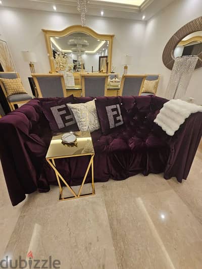 Purple Sofa