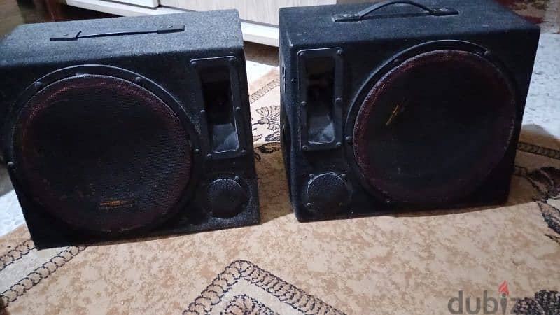 4 speaker, 2 aurex american 4