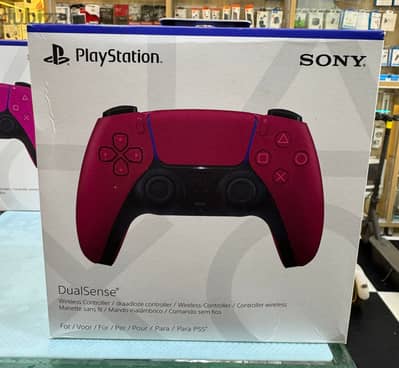 Dualsense ps5 cosmic red sony playstation