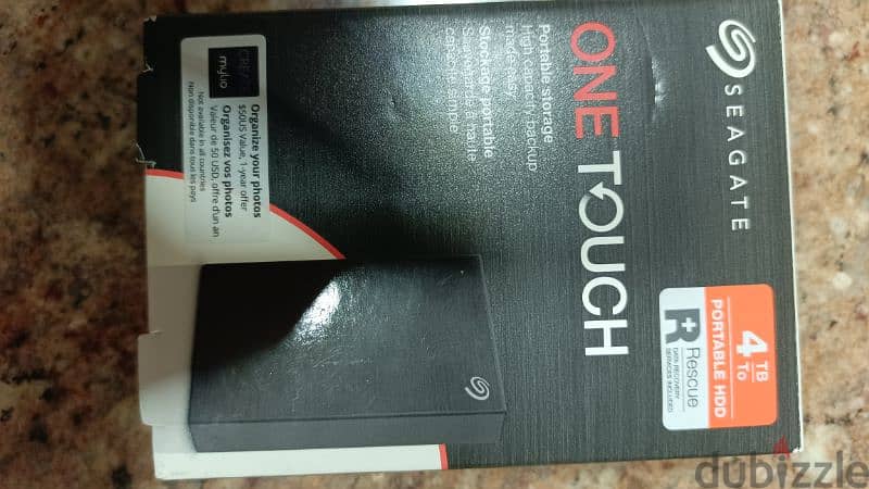 Seagate Onetouch 4TB HDD portable 1