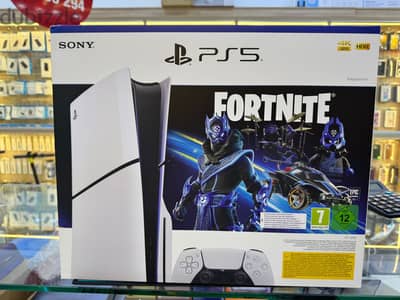 Sony PlayStation 5 slim 1tb disc Europe without Fortnite voucher