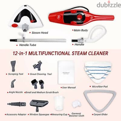 SIMBR steam mop