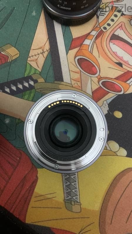 canon R10 used like new with lens RF 50 1.8 + lens 18-45 + cadge 3